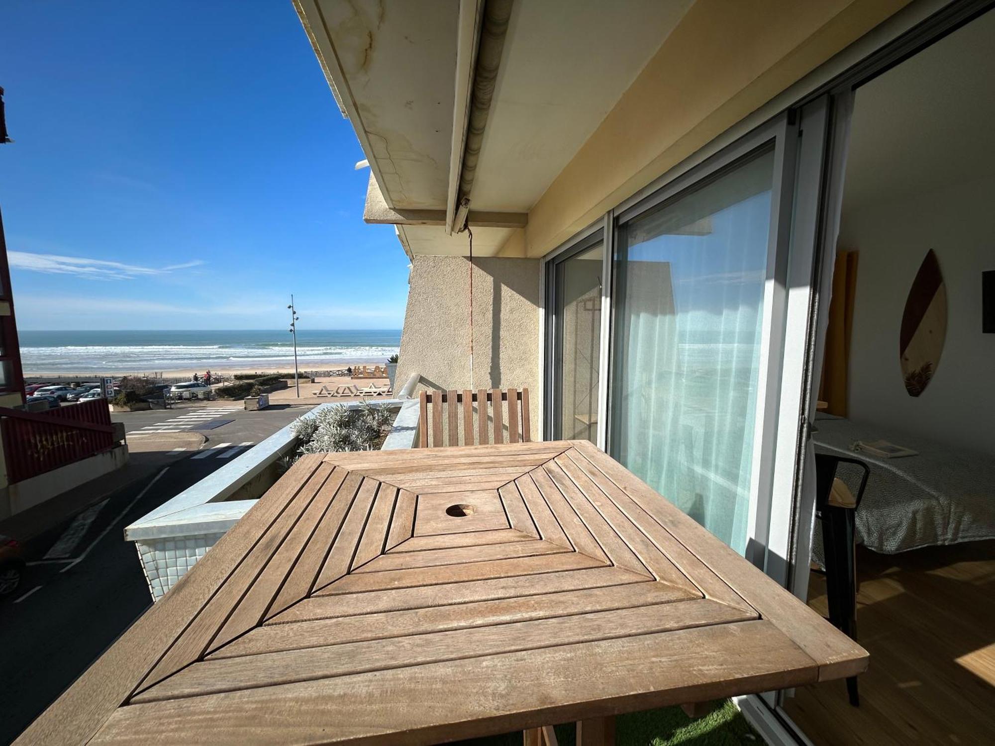 Cosy Studio Avec Vue Sur L'Ocean Lacanau Exterior foto