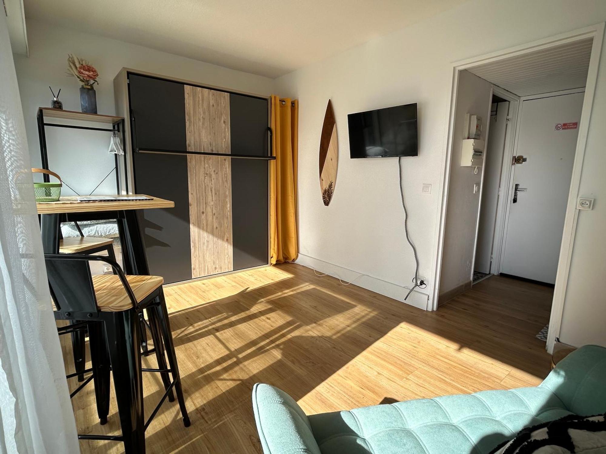 Cosy Studio Avec Vue Sur L'Ocean Lacanau Exterior foto